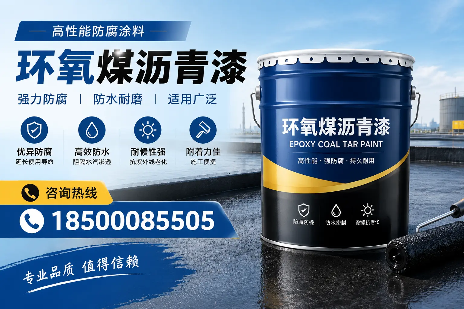 环氧煤沥青漆的主要成分与功能,松原用户深度了解
